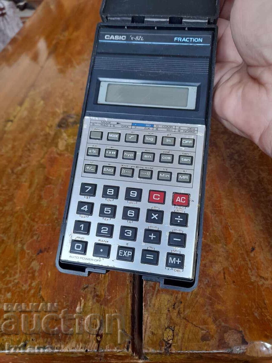 Delivery of Old Casio FX-82L calculator