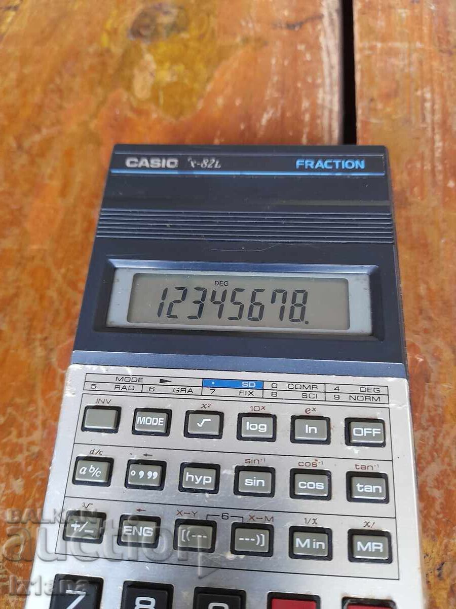 Old Casio FX-82L calculator - 6