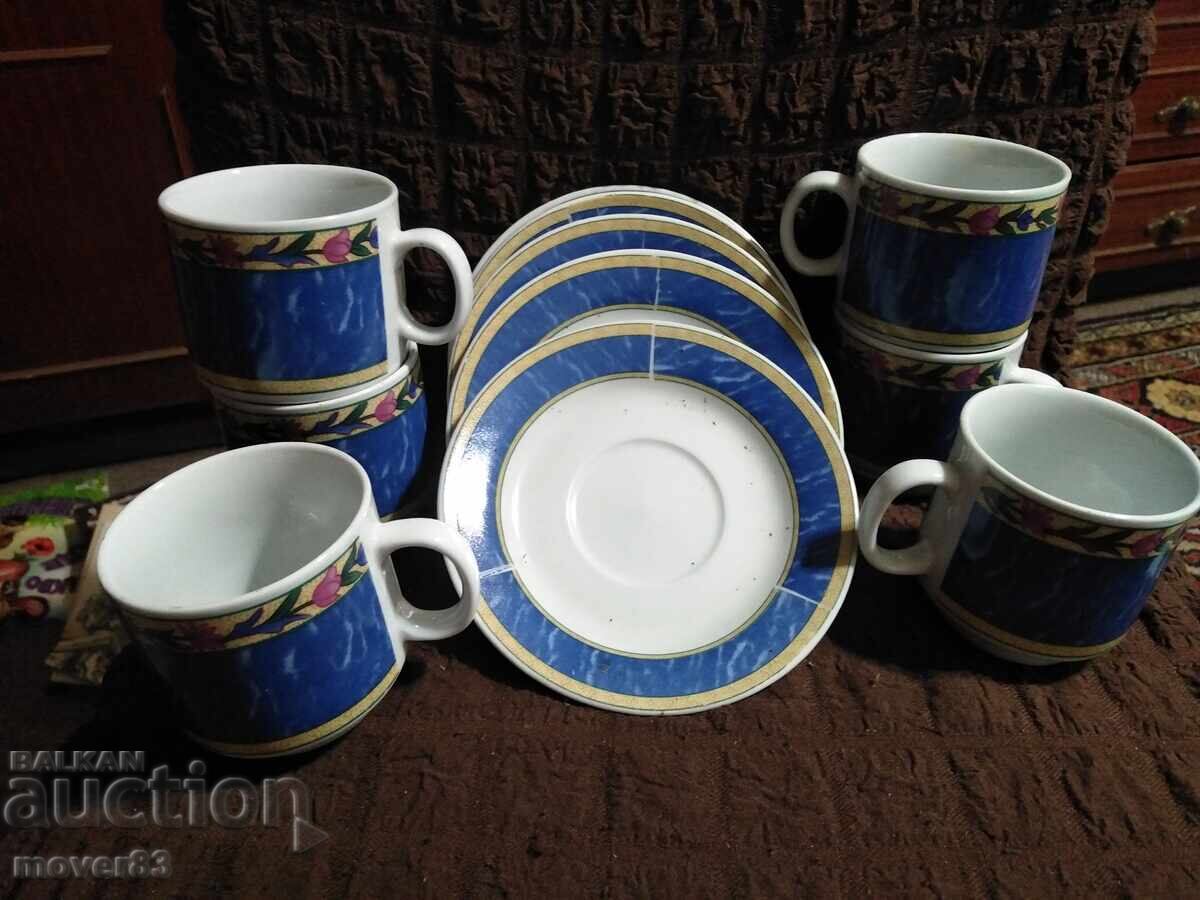 Порцеланов комплект за чай/кафе