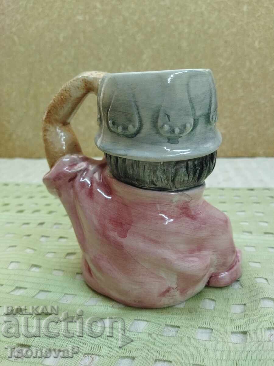 Delivery of Porcelain Jug Character Jugs, Face Jugs - Miner Delivery of Porcelain Jug Character Jugs, Face Jugs - Miner