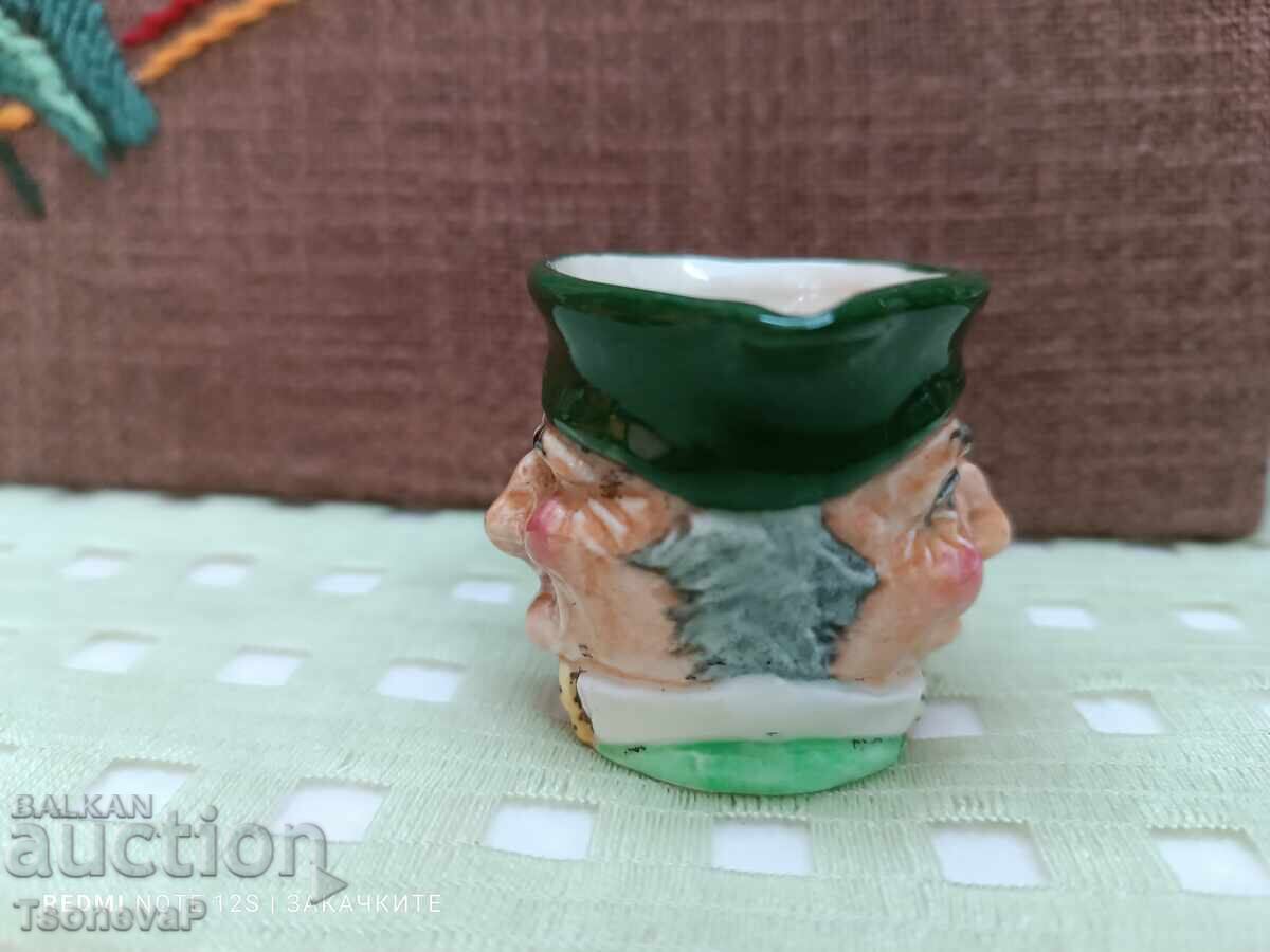 Auction Porcelain Pitcher Character Jugs, Face Jugs - Miniature Auction Porcelain Pitcher Character Jugs, Face Jugs - Miniature