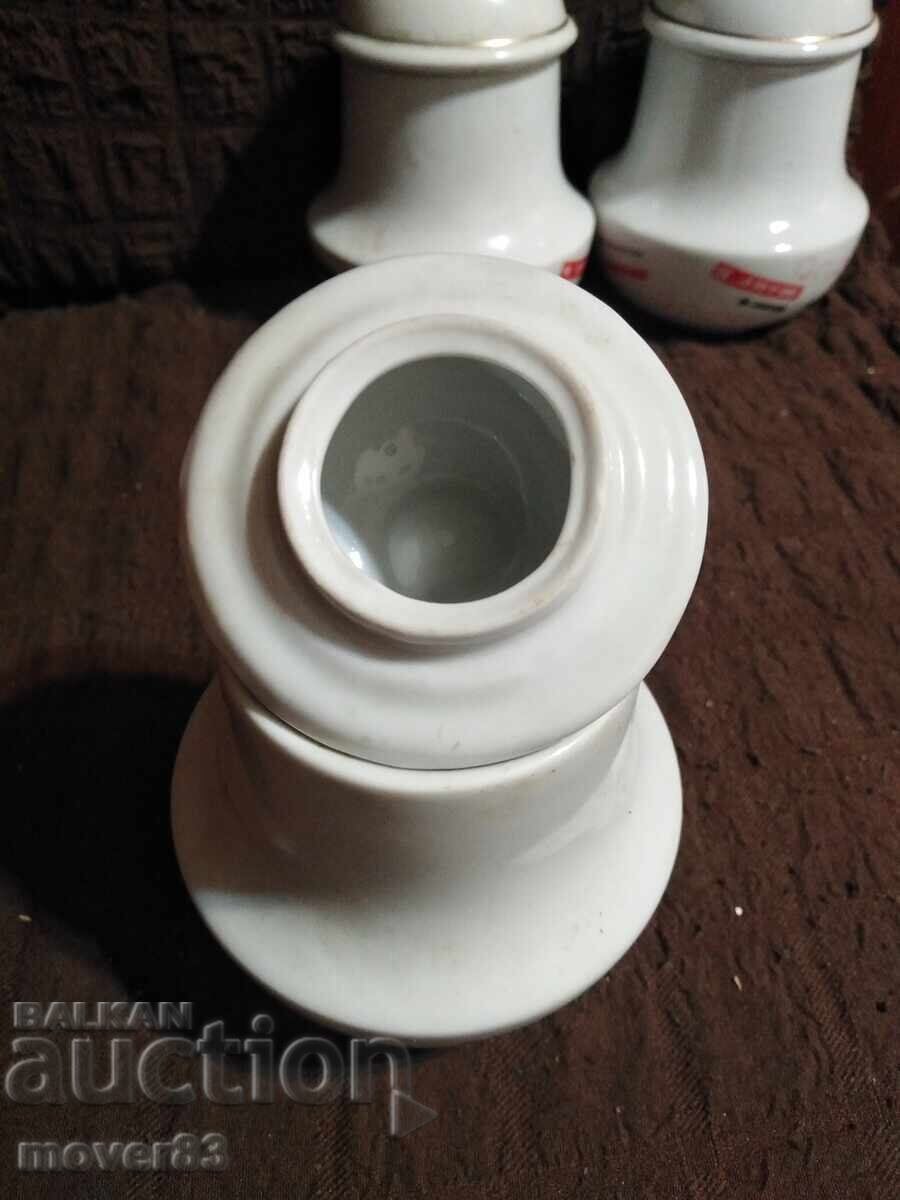 Πορσελάνινες κούπες/βάζα. Μικρά, 6 τεμάχια - 5 Πορσελάνινες κούπες/βάζα. Μικρά, 6 τεμάχια - 5