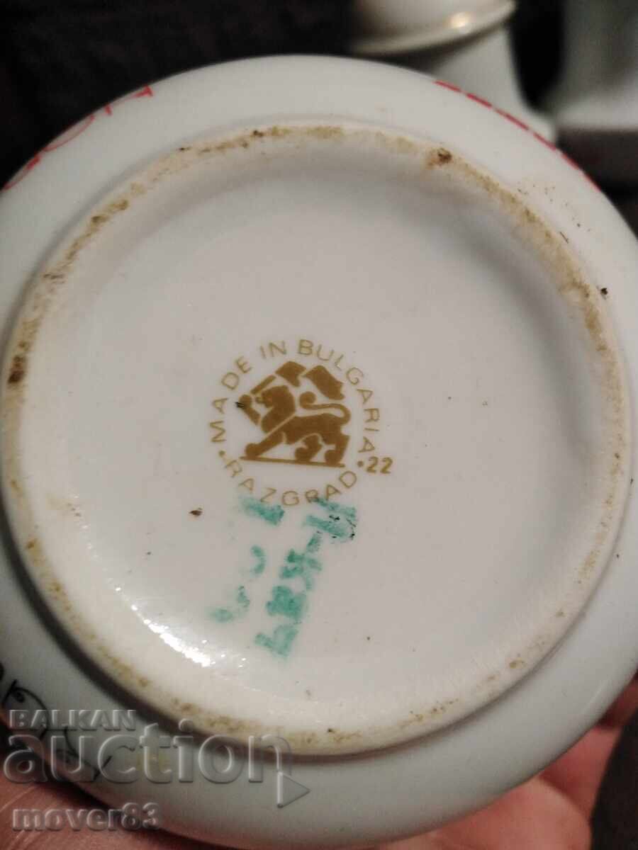 Πορσελάνινες κούπες/βάζα. Μικρά, 6 τεμάχια - 6 Πορσελάνινες κούπες/βάζα. Μικρά, 6 τεμάχια - 6