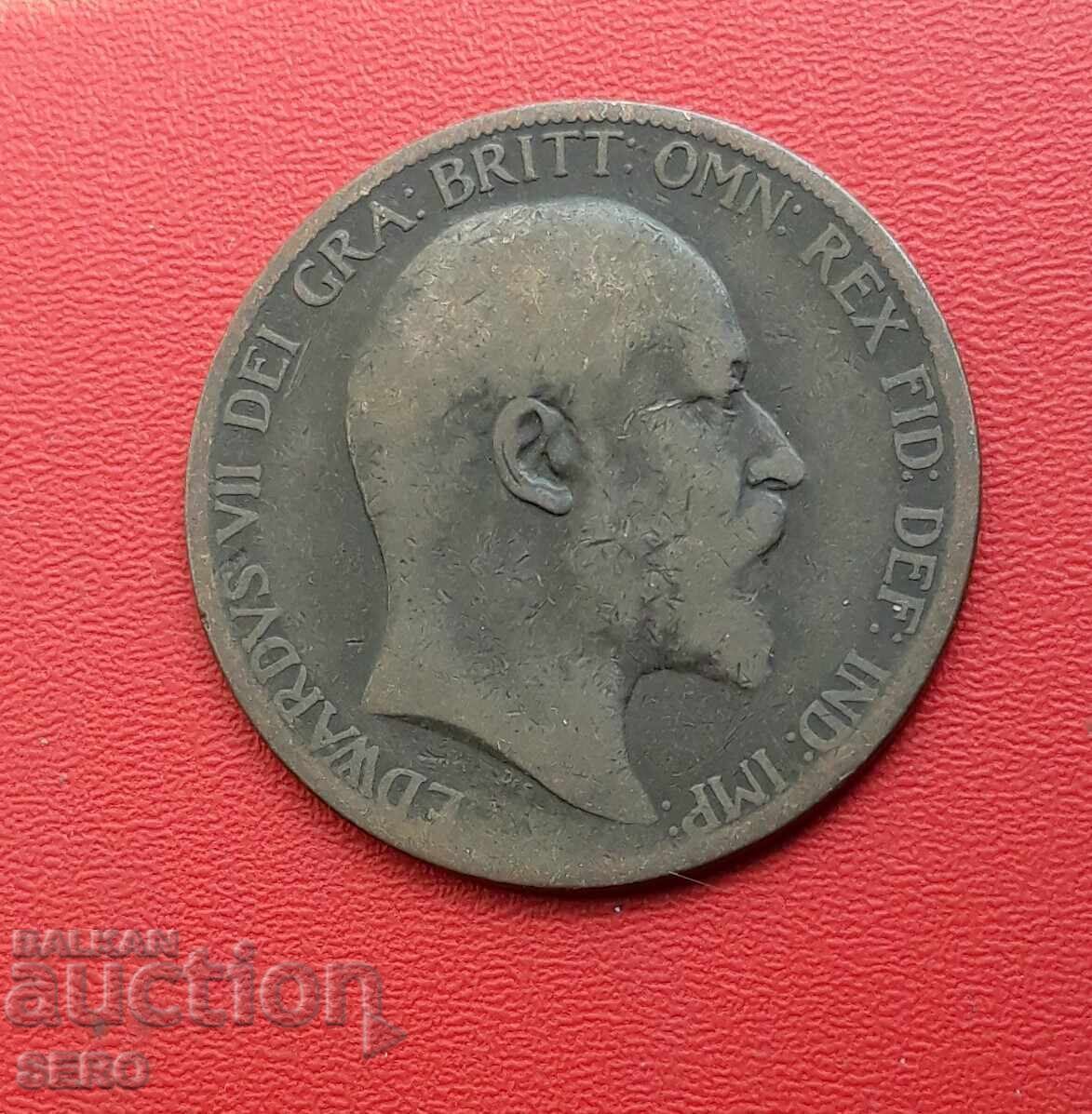 Marea Britanie - 1 penny 1902 cu preț 0.70 BGN | € 0.36 Marea Britanie - 1 penny 1902 cu preț 0.70 BGN | € 0.36