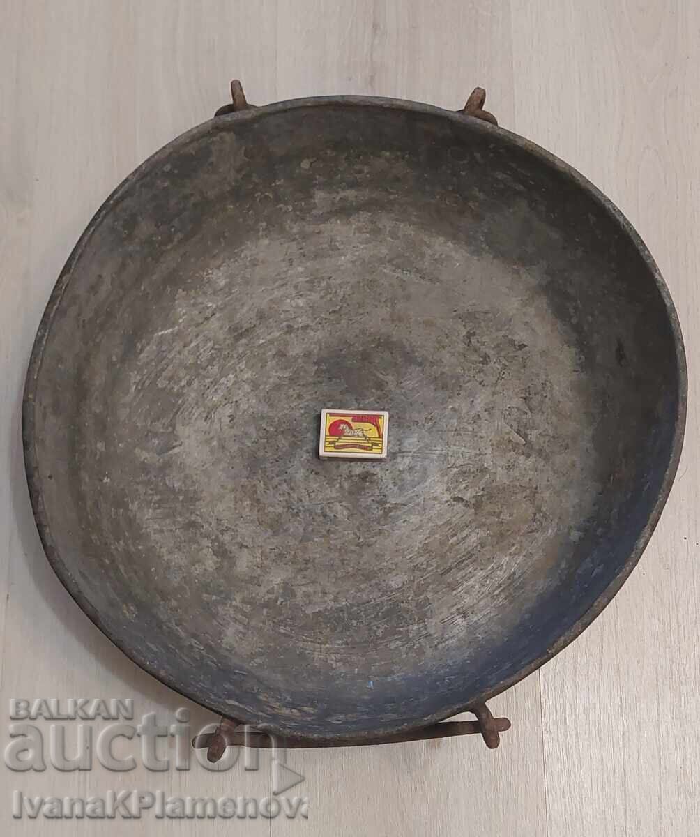 Copper retro large pan for connoisseurs - 5