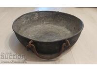 Tavă de cupru retro mare pentru cunoscători