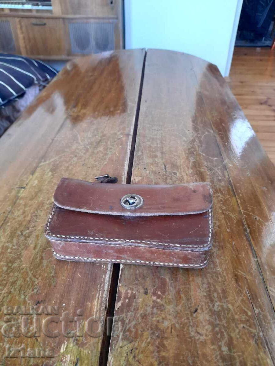 Old bicycle bag, bicycle