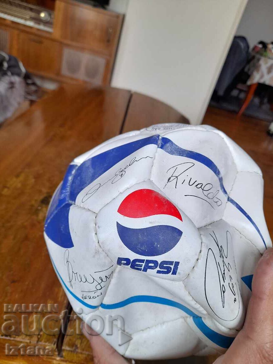Old Pepsi Football Ball - 5 Old Pepsi Football Ball - 5