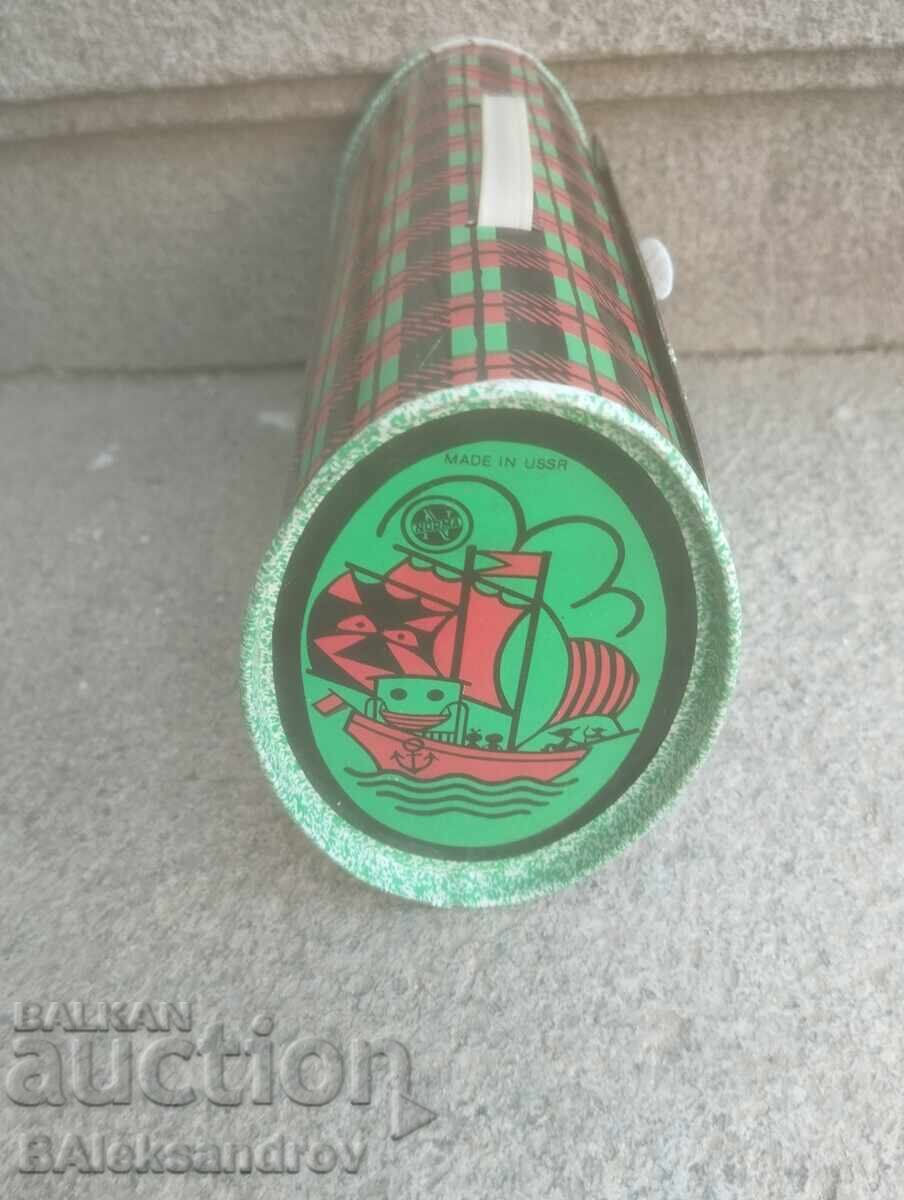 Δημοπρασία Συλλεκτική παλιά λαμαρινένια κουτί τροφίμων