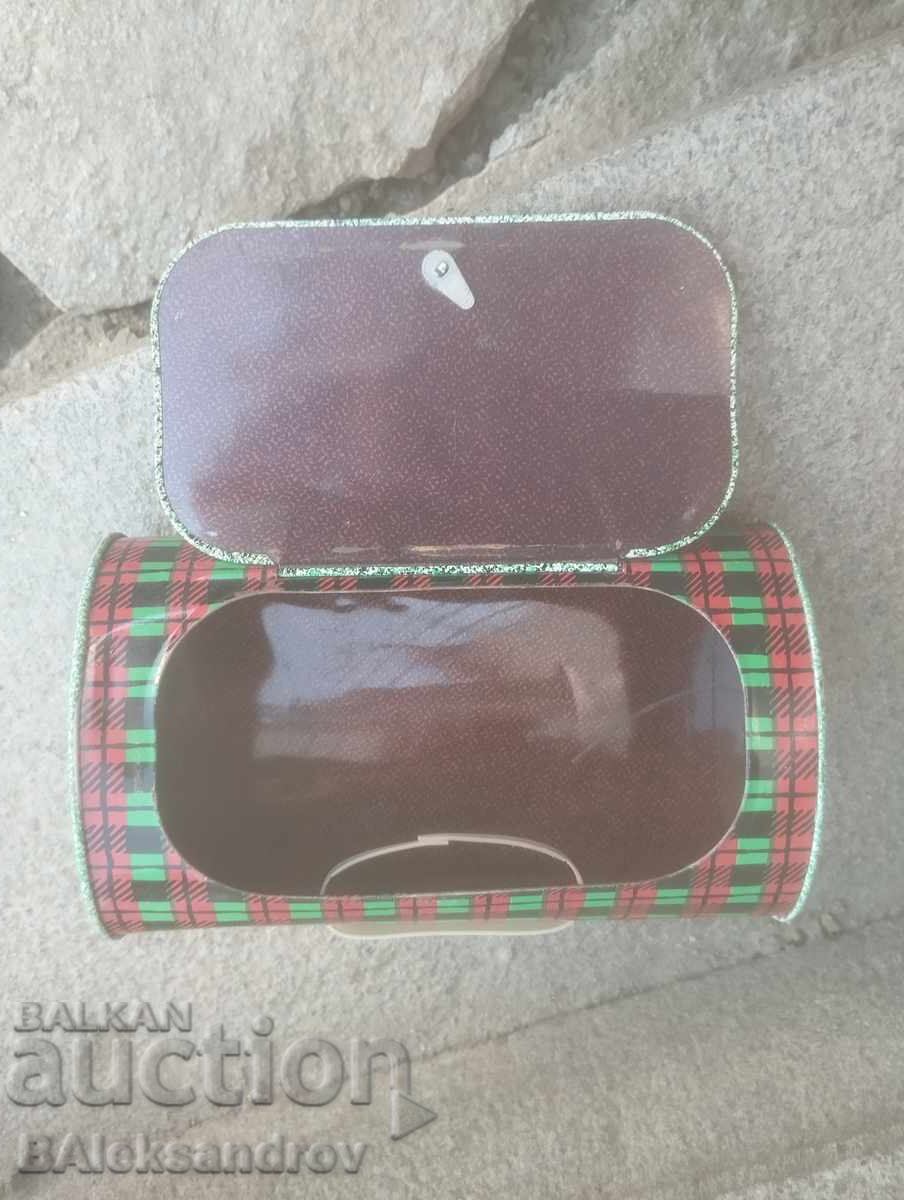 Συλλεκτική παλιά λαμαρινένια κουτί τροφίμων - 5