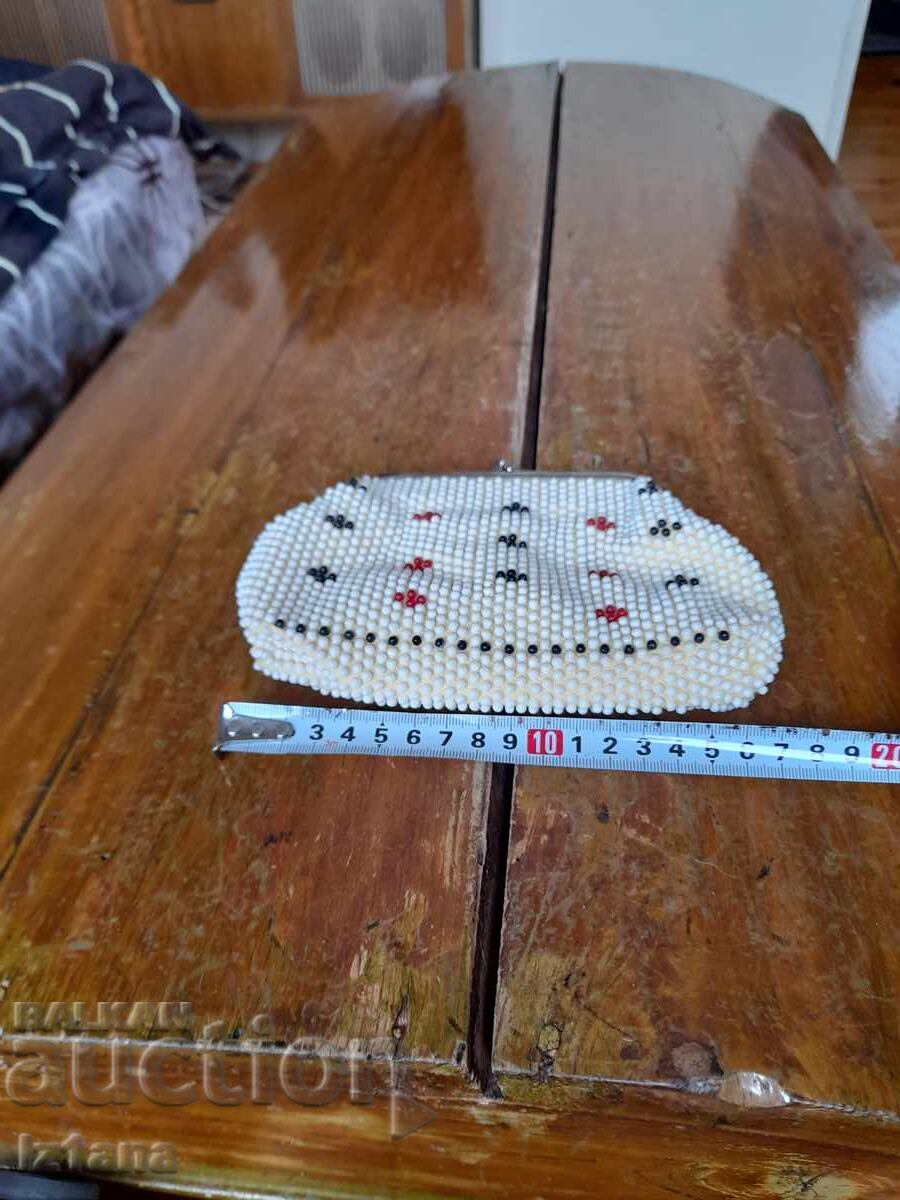 Παλιό πορτοφόλι με χάντρες - 6