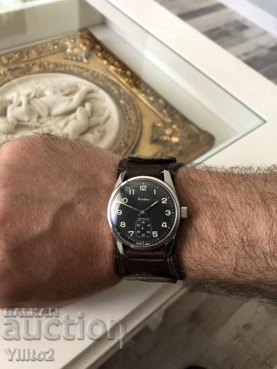Ελβετικό ρολόι Krelschmer Military με τιμή € 102.26 | 200.00 BGN