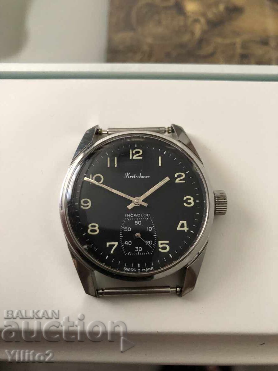 Δημοπρασία Ελβετικό ρολόι Krelschmer Military Δημοπρασία Ελβετικό ρολόι Krelschmer Military