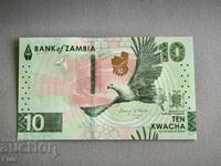 Bancnotă - Zambia - 10 kwacha UNC | 2025