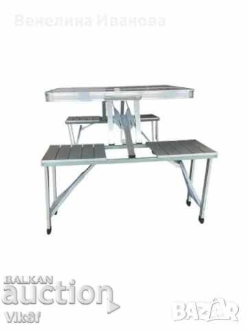 Παράδοση Συγκεντρωτικό τραπέζι με ενσωματωμένες 4 καρέκλες Παράδοση Συγκεντρωτικό τραπέζι με ενσωματωμένες 4 καρέκλες