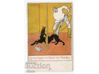 Αλεξάντερ Μποζίνοφ σπάνια προπαγανδιστική καρτ ποστάλ Α' Παγκόσμιος Πόλεμος Ρουμανία