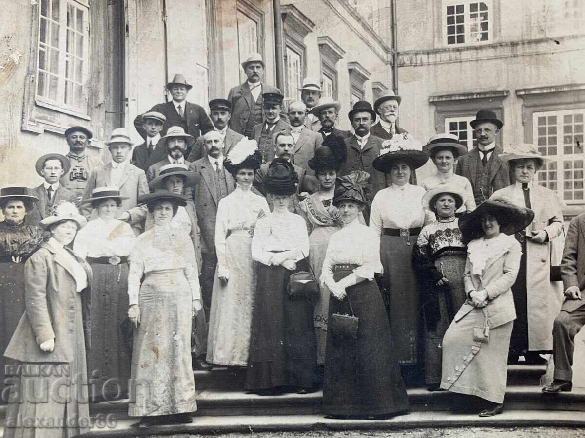 High Society, early 20th century, old photo with price 10.00 BGN | € 5.11