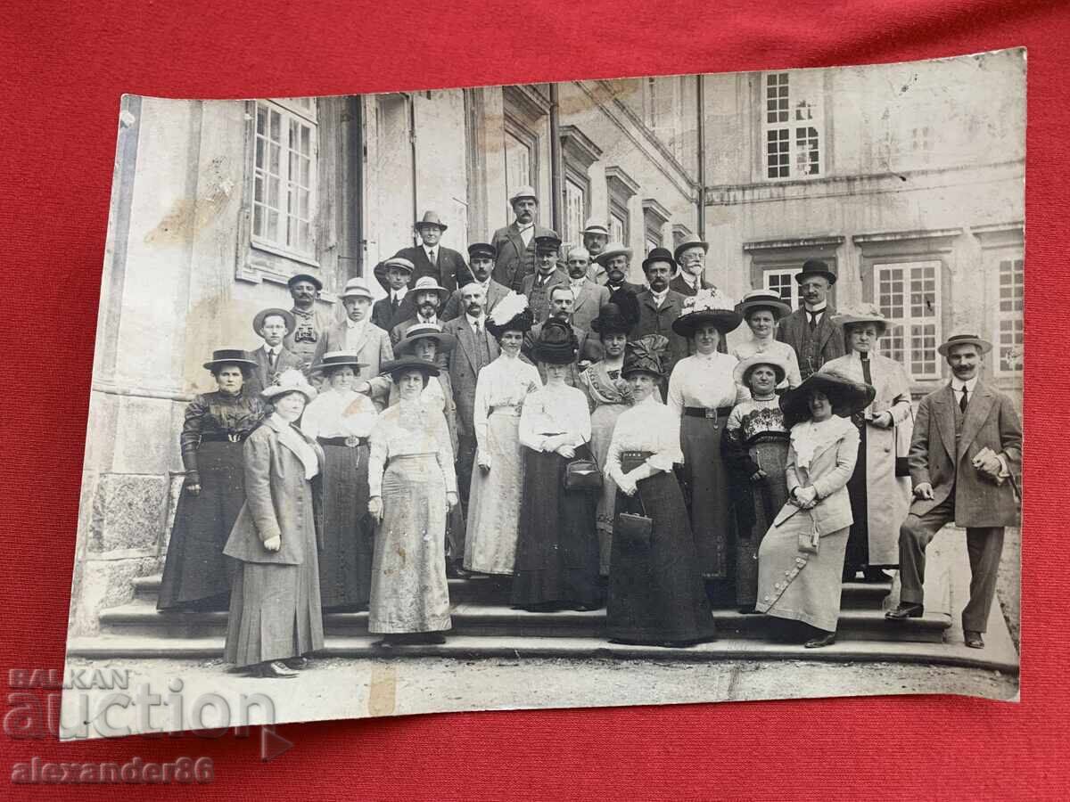 High Society, early 20th century, old photo