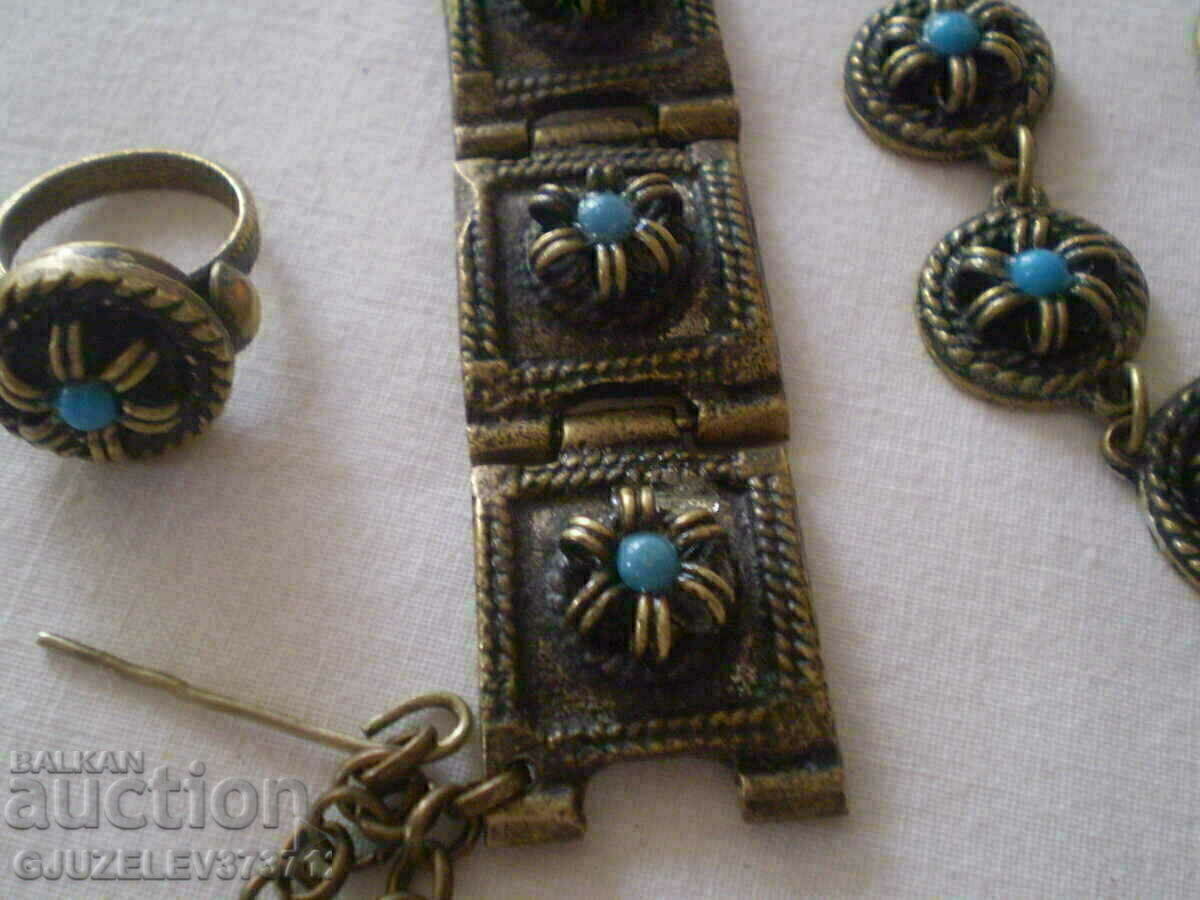 комплект възрожденски тип - гривна накит пръстен - 5 комплект възрожденски тип - гривна накит пръстен - 5