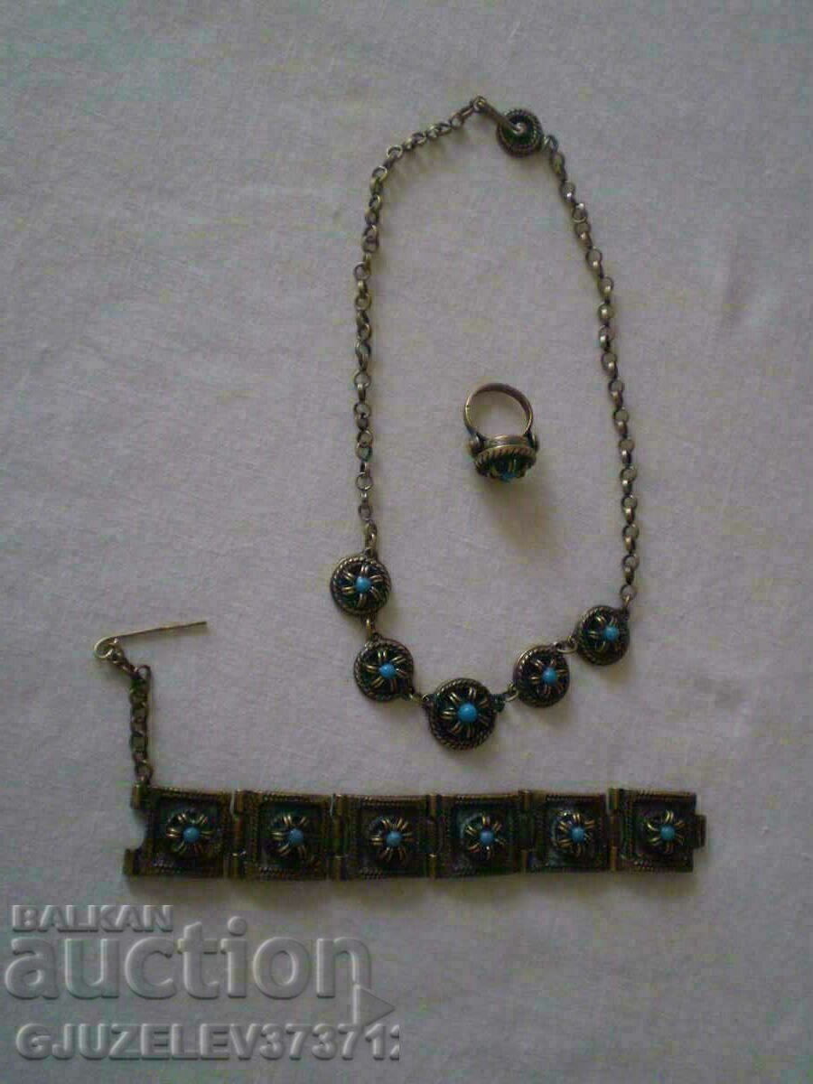 комплект възрожденски тип - гривна накит пръстен - 6 комплект възрожденски тип - гривна накит пръстен - 6