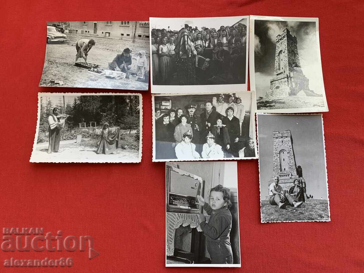 Lot de fotografii vechi, 7 buc. socialism timpuriu, anii '50-'60 Lot de fotografii vechi, 7 buc. socialism timpuriu, anii '50-'60