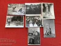 Λοτ παλιές φωτογραφίες 7 τμχ. πρώιμος σοσιαλισμός. 50-60's