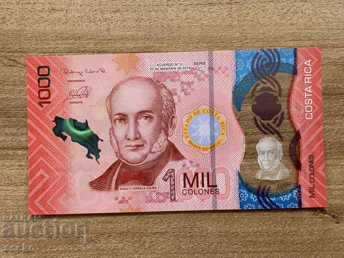 Costa Rica - 1000 Colones (2019), UNC