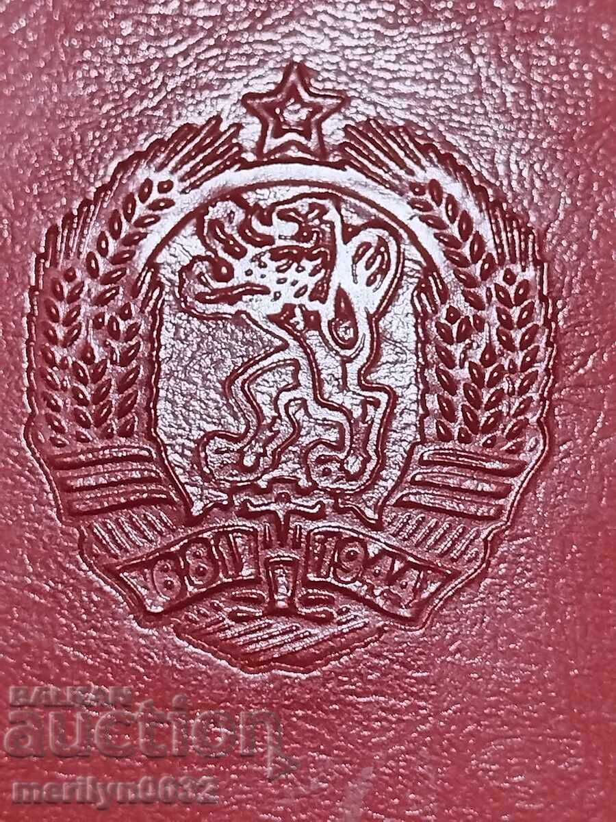 Auction  Old diploma certificate document ticket card