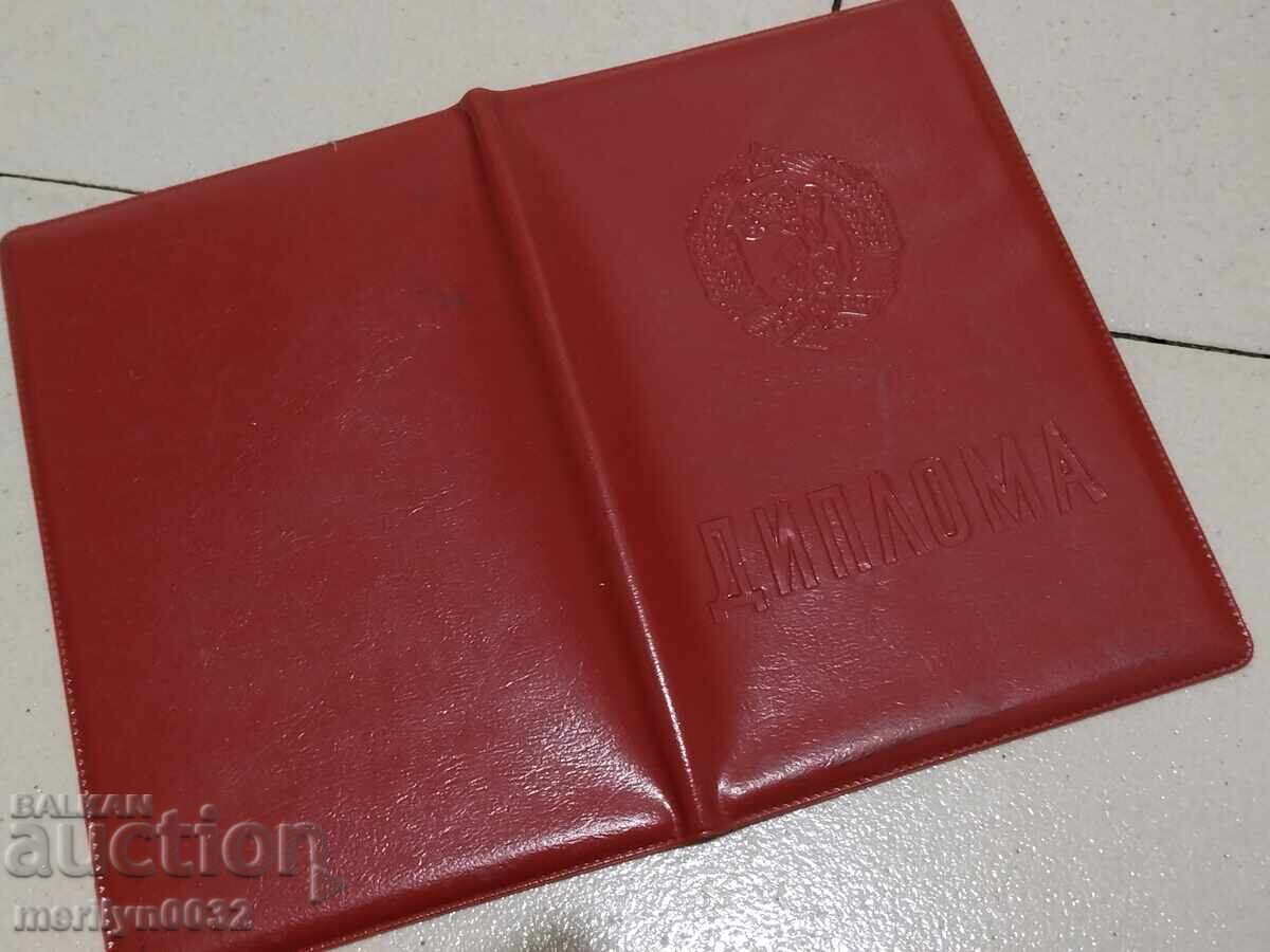 Old diploma certificate document ticket card - 7