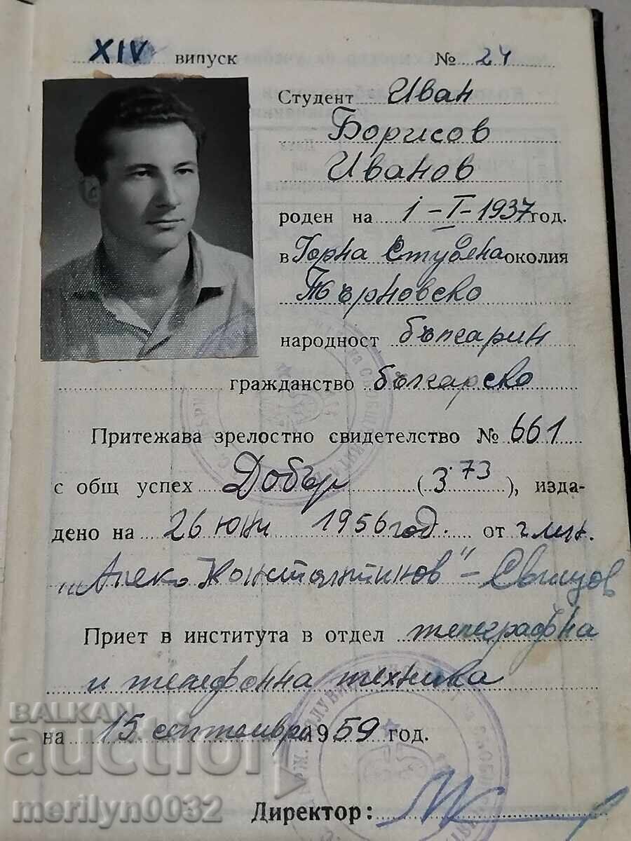 Livrarea Carnet de student, adeverință, document, bilet, card Livrarea Carnet de student, adeverință, document, bilet, card