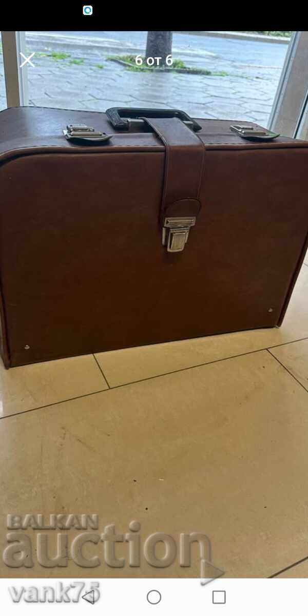 Auction  Antique Russian Sewing Machine in a Case