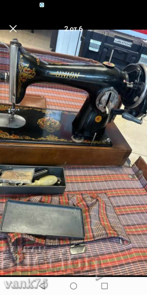 Delivery of Antique Russian Sewing Machine in a Case