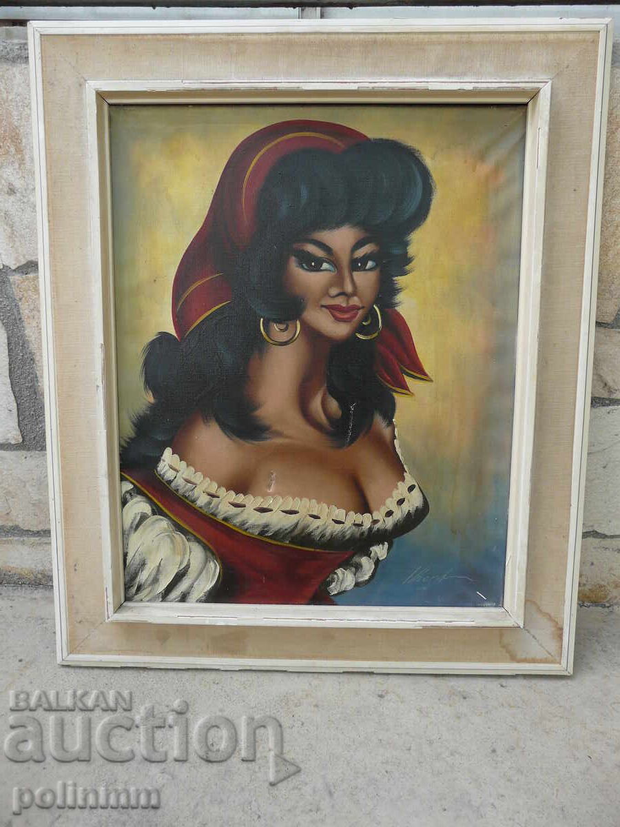 Πίνακας - Ισπανίδα τσιγγάνα