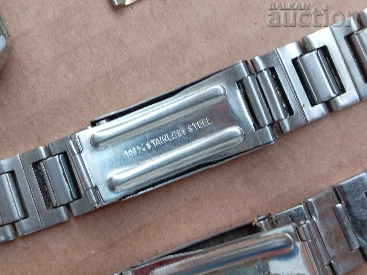 Lot retro lanțuri de ceasuri Slava Vostok - 6