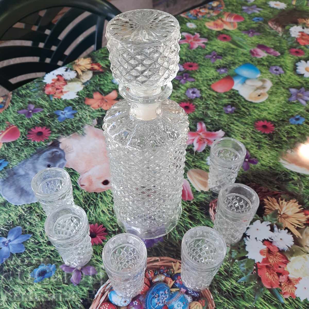 Old alcohol service - set Old alcohol service - set