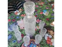 Old alcohol service - set