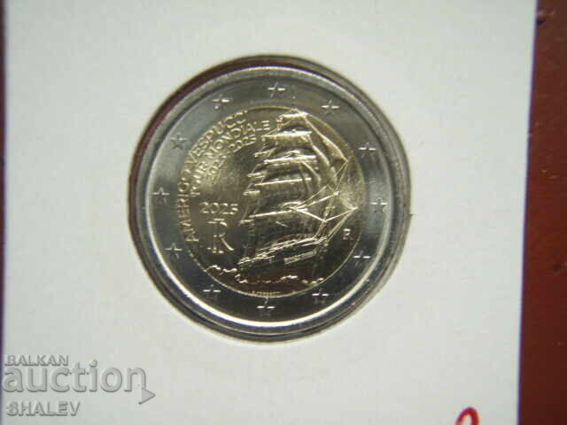 Delivery of 2 Euro 2025 Italy "Vespucci" /Italy/ (2) - Uncirculated (2 euro) Delivery of 2 Euro 2025 Italy "Vespucci" /Italy/ (2) - Uncirculated (2 euro)