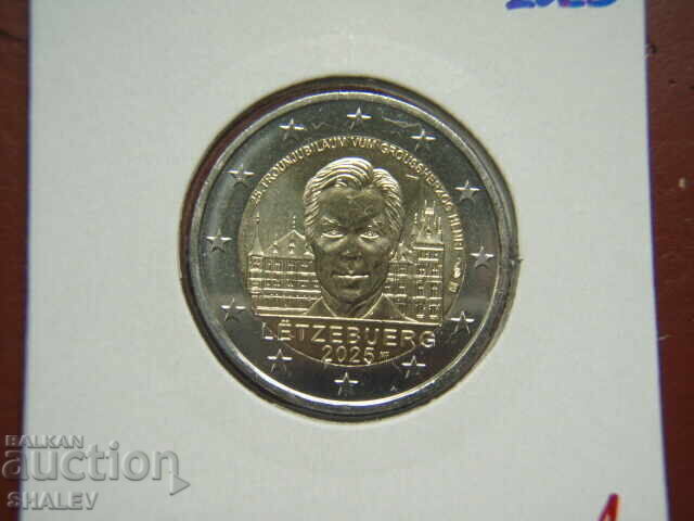 2 Euro 2025 Luxemburg "25 ani" / Lyuksemburg (1) - 2 euro