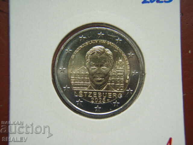 2 Euro 2025 Luxemburg "25 ani" / Lyuksemburg (1) - 2 euro cu preț 21.89 BGN | € 11.19 2 Euro 2025 Luxemburg "25 ani" / Lyuksemburg (1) - 2 euro cu preț 21.89 BGN | € 11.19