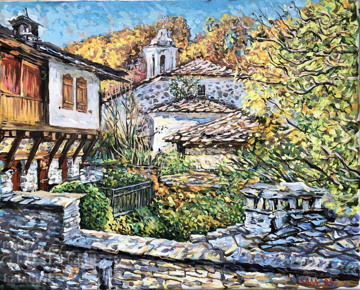 "Τοπίο από το χωριό Ντόλεν"