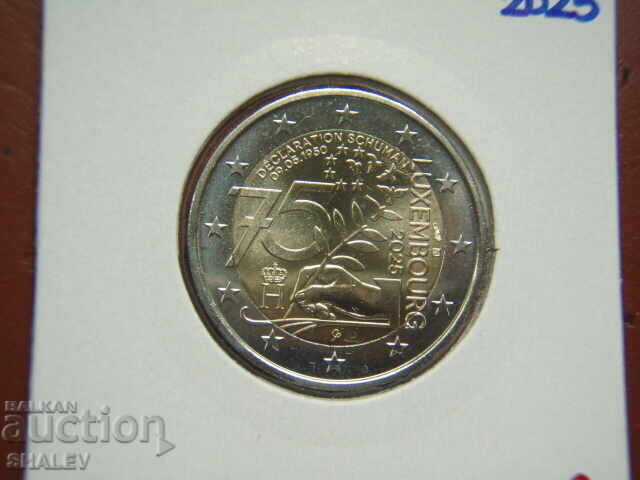 Auction  2 Euro 2025 Luxembourg "75 years" / Luxembourg (2) - 2 Euro