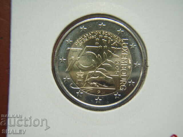 2 Euro 2025 Luxemburg "75 de ani" / Lyuksemburg (2) - 2 euro