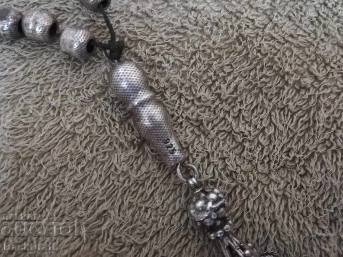 Παράδοση Παλιό Ασημένιο Κομπολόι 12 γραμμαρίων, ασήμι 925