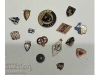 Lot of old football badges for repair 2