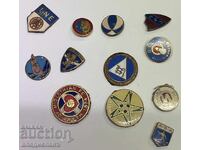 Lot of old football badges for repair 5