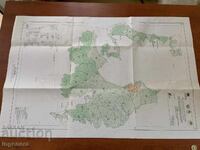 HARTĂ CU TIPURI DE PLANTE FORESTIERE - TETEVEN