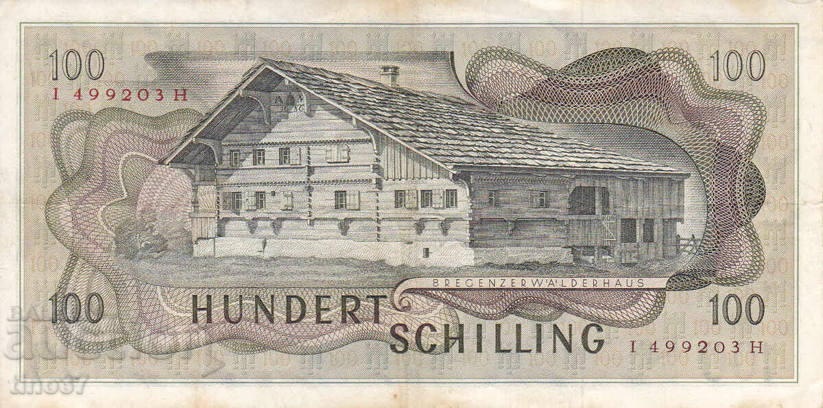 Auction tino37 - AUSTRIA - 100 SCHILLING - 1969 - VF Auction tino37 - AUSTRIA - 100 SCHILLING - 1969 - VF