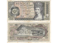 tino37 - AUSTRIA - 100 SCHILLING - 1969 - VF