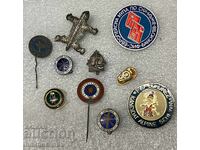 Lot de insigne vechi pe diferite teme