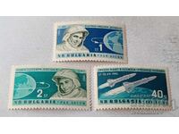 Postage stamps NRB Group Space Flight 1962